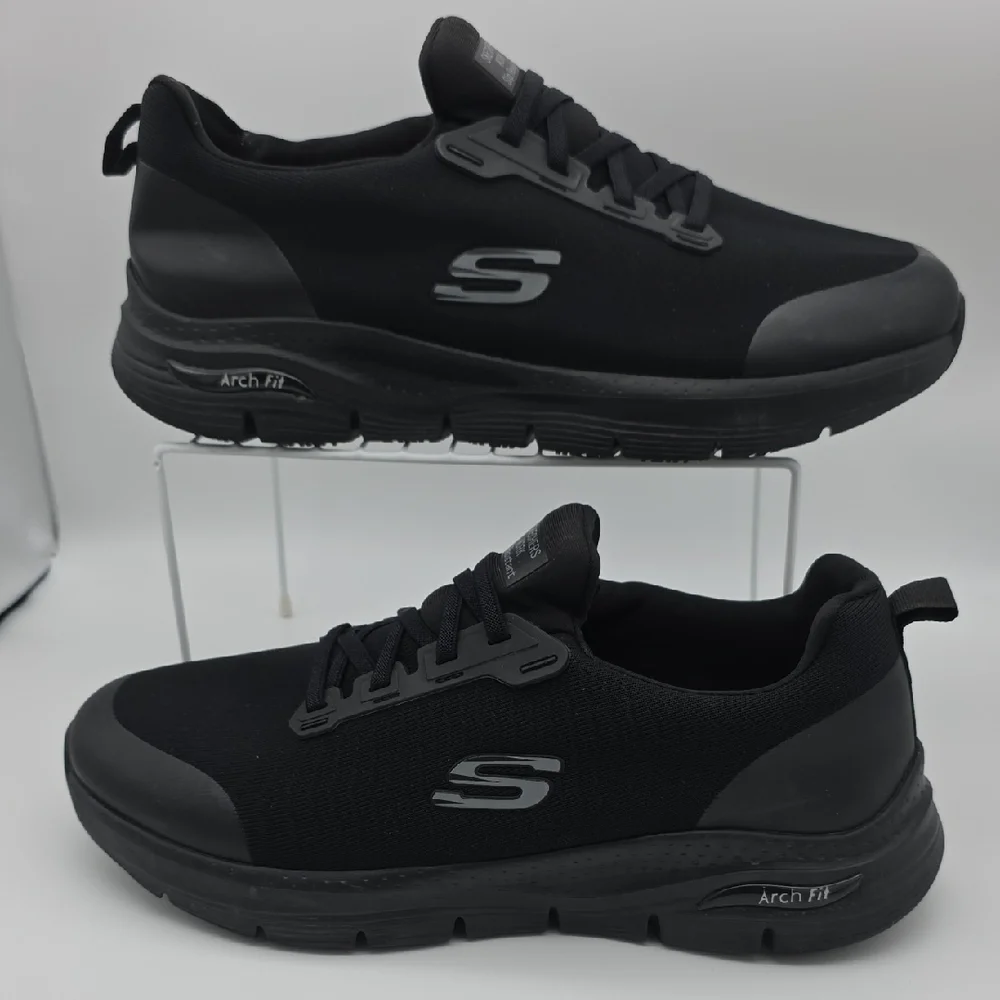 Skechers Work: Squad SR Black Shoes Women's Size 14 ASTM F2892-18